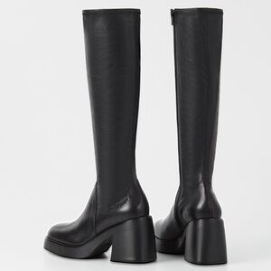 Vagabond Black Heeled Boots
